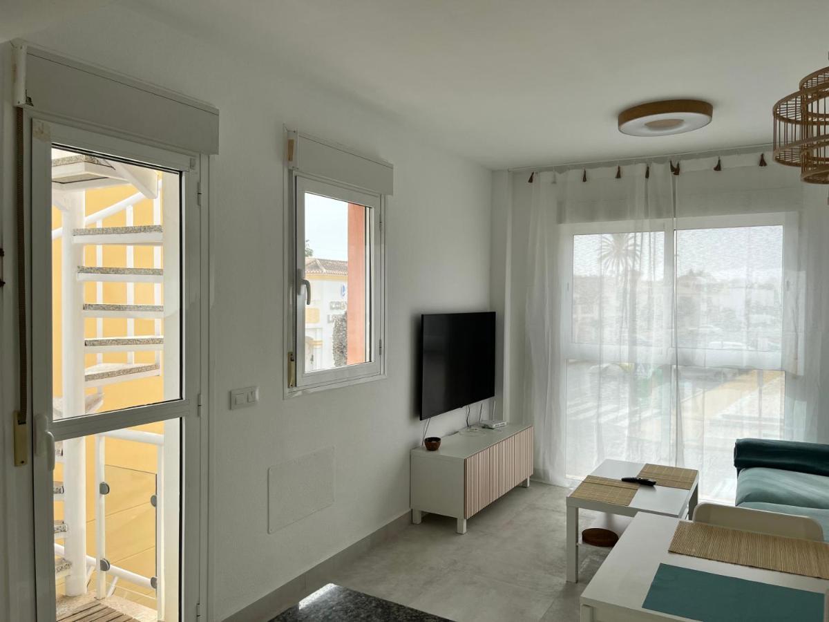 Atico Helena Con Solarium Y Jacuzzi Privado En Laguna Beach Vera Kültér fotó